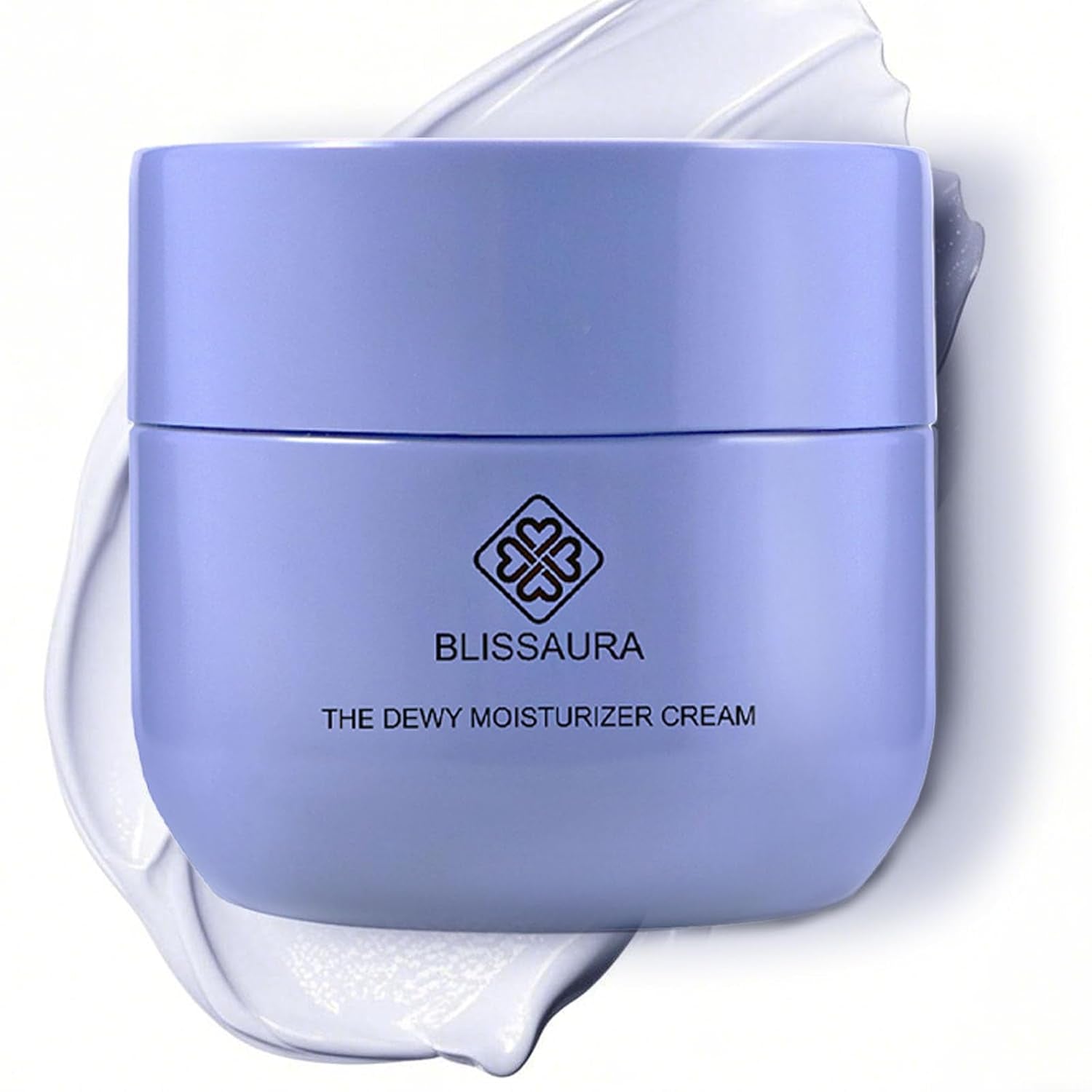 Dewy Skin Cream, Hydrating Face Moisturizer for Dry & Dull Skin, Long-Lasting Hydration Facial Cream, Lightweight Non-Greasy Formula, Plumps & Smooths Skin, Daily Skincare for All Skin Types