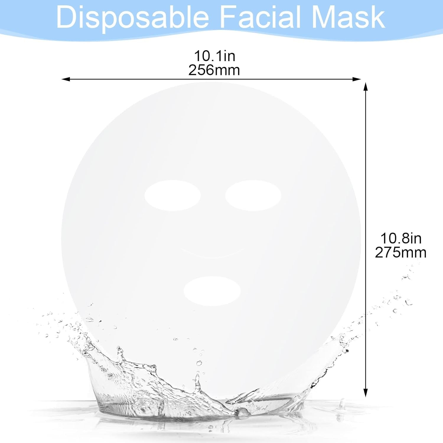 600 Sheets Facial Mask Preservative Disposable, Plastic Thin Face Mask Skin Care, DIY Clear Face Mask Paper Beauty Sheets for Face Skincare Spa Wrap Moisture Retention……