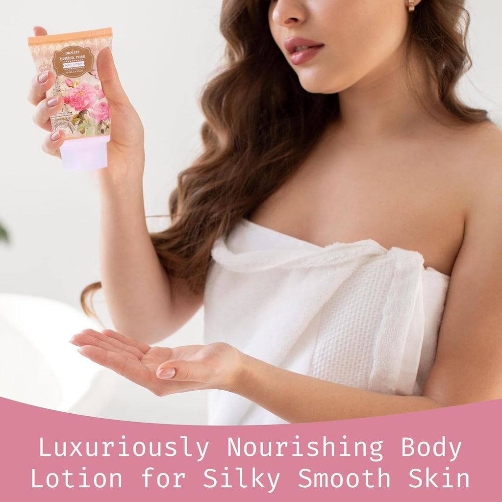 Valentine'S Day Gifts for Women - 8 Pcs Luxury Rose Scented Heel Shoe Design Bath and Body Spa Basket - Shower Gel, Bubble Bath, Body Butter, Lotion & More -Gift for Her, Mom, Wife, Friends by
