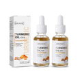 2024 New Turmeric Serum Oil Facial Skin Care Serum, Turmeric Face Serum Oil, Moisturizing the Skin Serum,Suitable for Dry Skin, Redness, & Skin Blemishes (Colorless 2P)