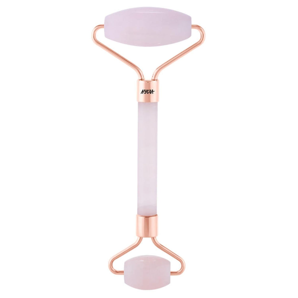 Face Massage Rollers - Enhances Glow and Firms Skin - Helps Absorb Facial Products - Releases Tension - Rose Quartz - 1 Pc