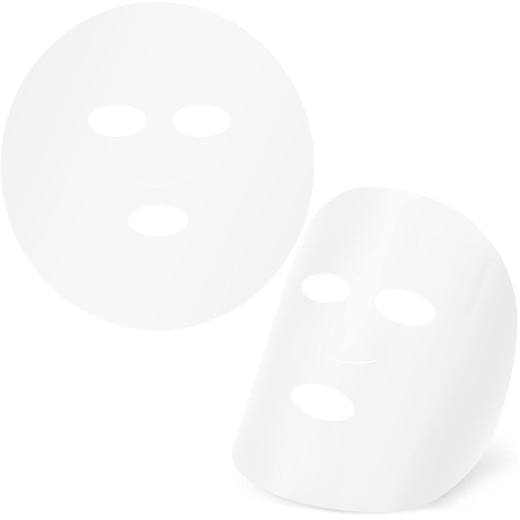 600 Sheets Facial Mask Preservative Disposable, Plastic Thin Face Mask Skin Care, DIY Clear Face Mask Paper Beauty Sheets for Face Skincare Spa Wrap Moisture Retention……