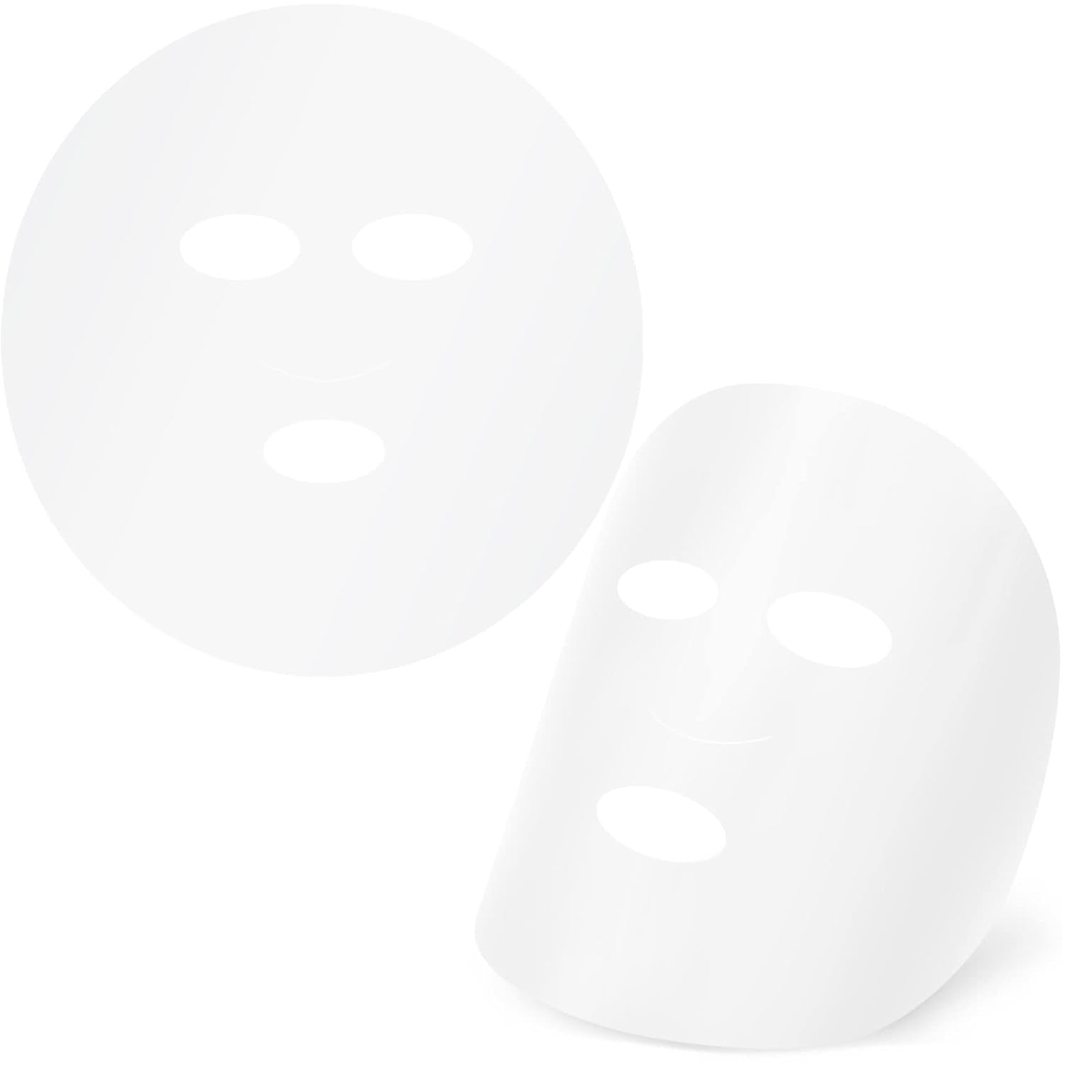600 Sheets Facial Mask Preservative Disposable, Plastic Thin Face Mask Skin Care, DIY Clear Face Mask Paper Beauty Sheets for Face Skincare Spa Wrap Moisture Retention……