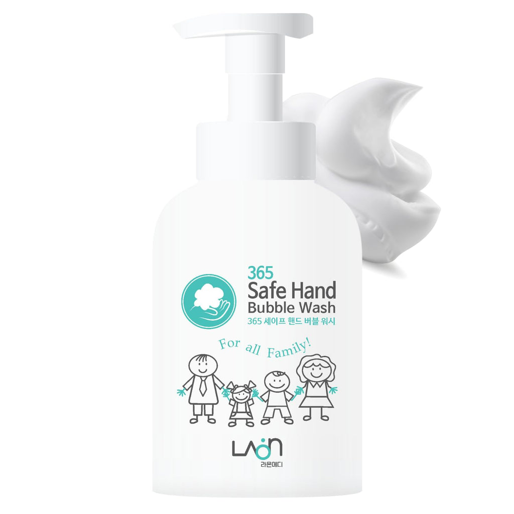 Safe Hand Bubble Wash for All Skin Types 500 Ml Korean Skin Care Made, 17 Fl Oz